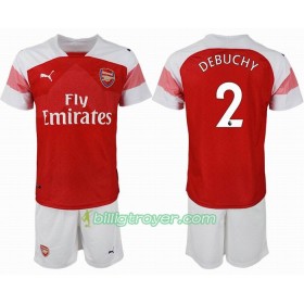 Billige Fotballdrakter Arsenal DEBUCHY 2 Barn Hjemmedraktsett 2018/19 Kortermet